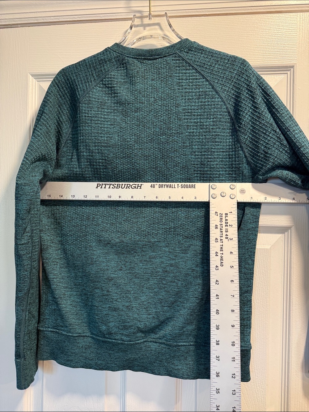 *Lululemon Mens Engineered Warmth Long Sleeve Jasper Oceanic XS - Picture 7 of 8